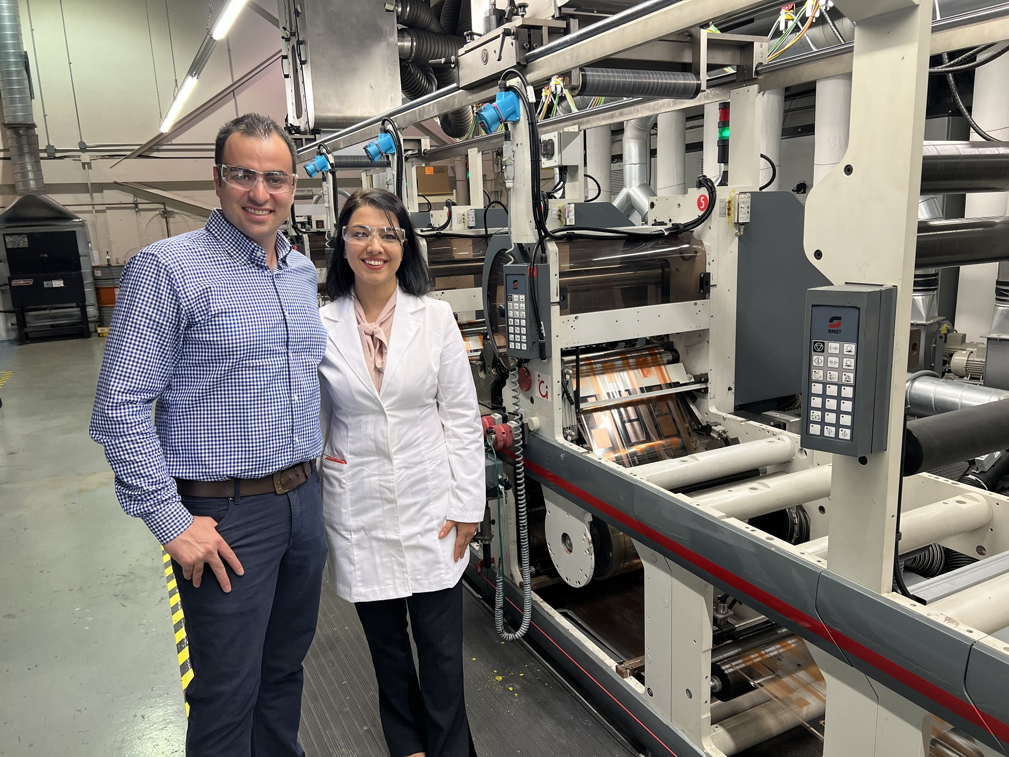 Orfoncé Wood Inks Successfully Tested on an Industrial Flexographic Press